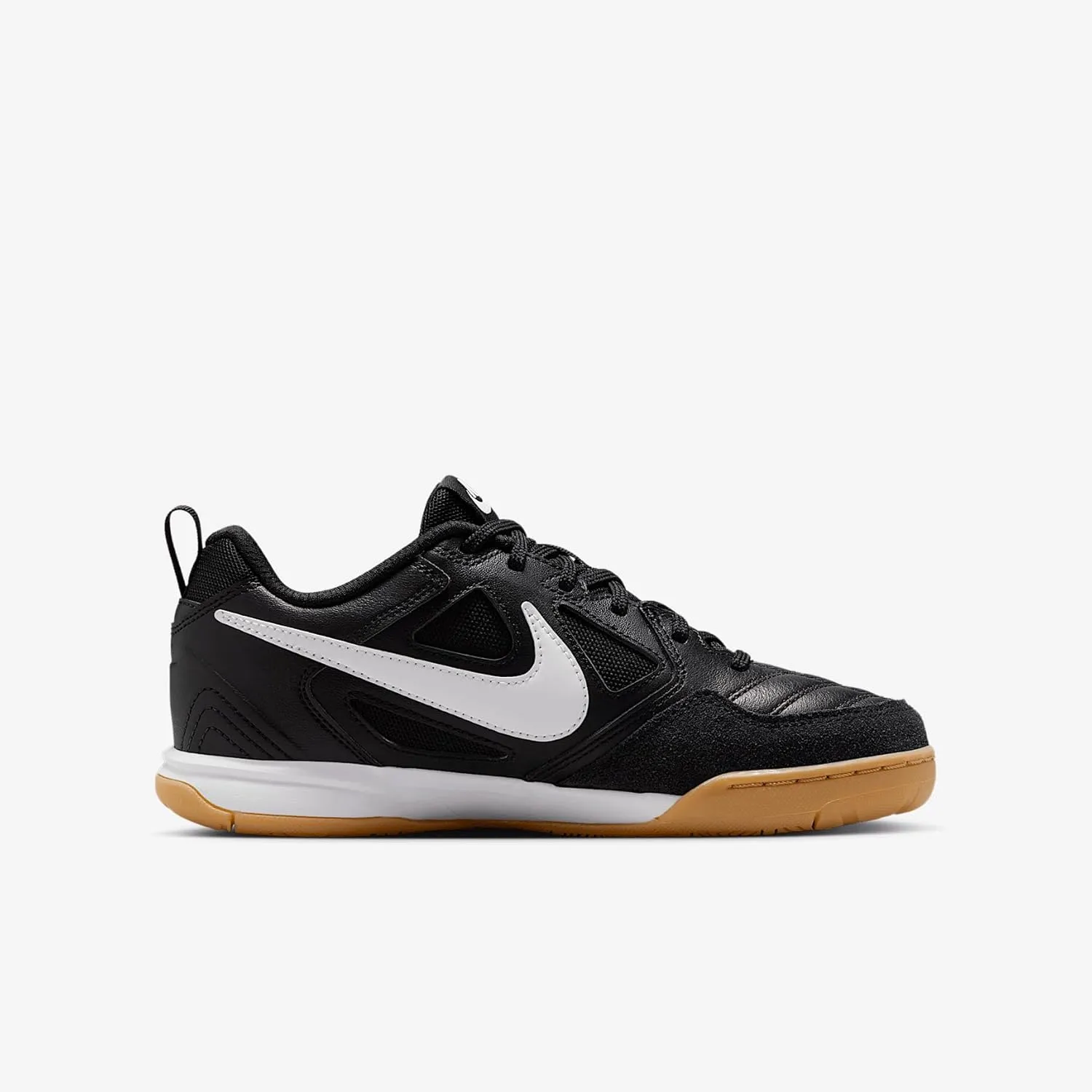Nike Gato Big Kids' Shoes (HV9596-001, Black/Black/Gum Light Brown/White)
