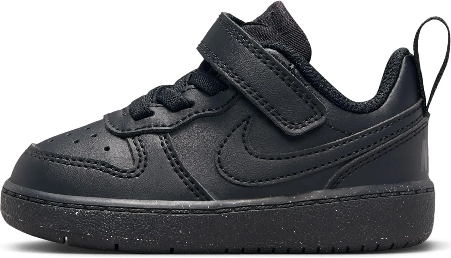 Nike Kids Court Borough Low Recraft Shoes Sneaker, Black/Black-Black, 5 US Unisex Toddler