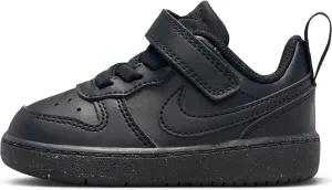 Nike Kids Court Borough Low Recraft Shoes Sneaker, Black/Black-Black, 5 US Unisex Toddler