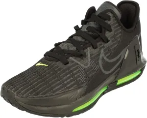 Nike Lebron Witness VI Mens Basketball Trainers Cz4052 Sneakers Shoes, Black/Black-Anthracite-Volt, 9 M US