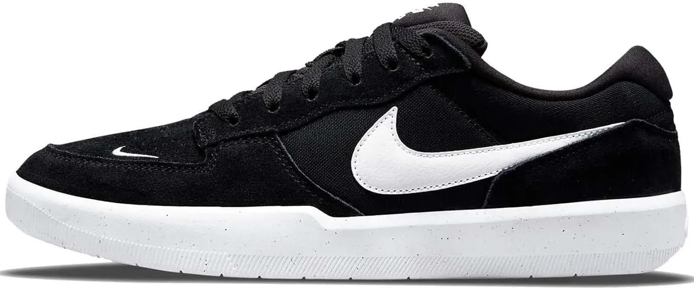 Nike SB Force 58 Skate Shoes (CZ2959-001, Black/Black/White) Size 10