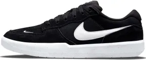 Nike SB Force 58 Skate Shoes (CZ2959-001, Black/Black/White) Size 10