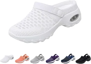 Orthopedic Shoes for Women Slip ons Shoes with Air Cushion Support to Reduce Back and Knee Pressure, Comfort Walking Shoes