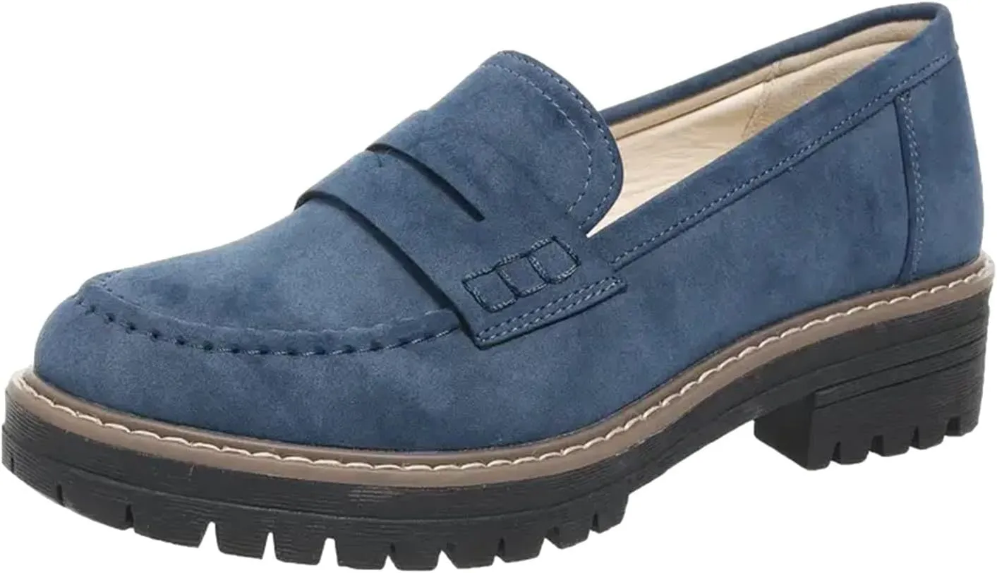 Orthoture-Orthopedic Platform Loafers Casual Comfortable Soft Womens Shoes Womens Round Toe Flat Walking Shoes