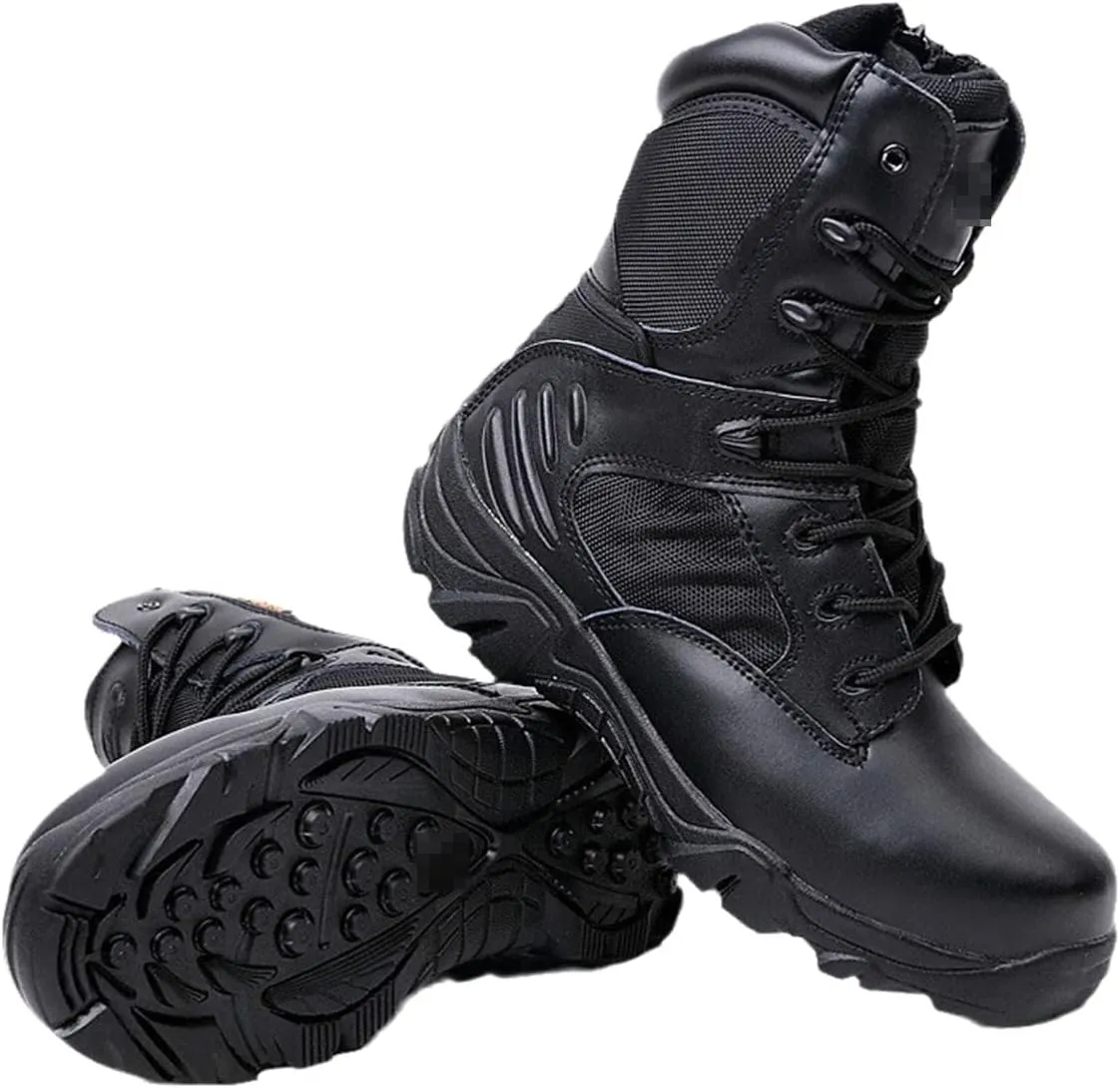 Outdoor Men's Hiking Boots Military Boots Special Forces Desert Tactical Combat Ankle Boots Spring Work Boots