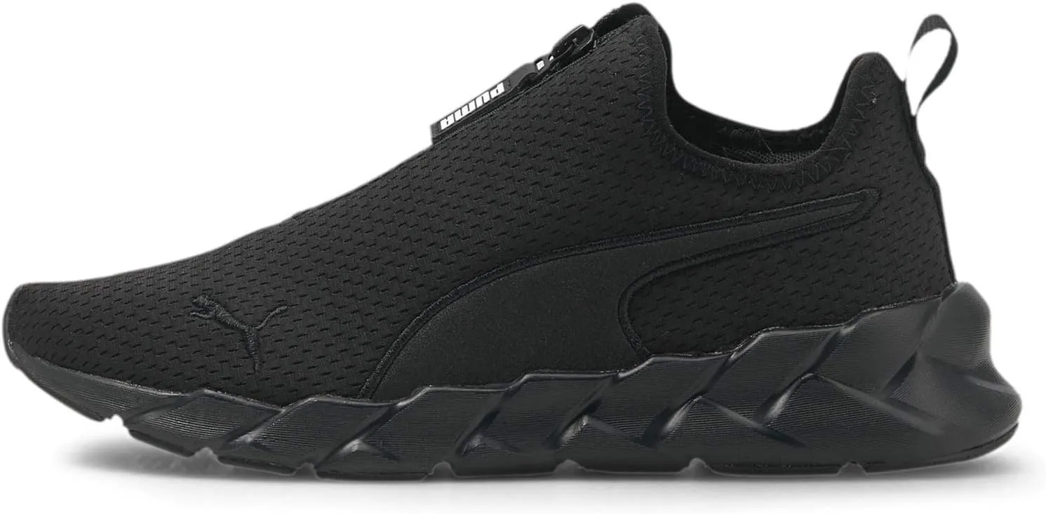 PUMA - Womens Weave Zip Shoes, Size: 6 B(M) US, Color Black Black