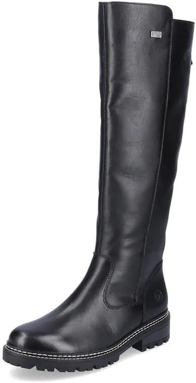 Remonte D0b72, Women's Knee High Boots, Black Black 01, 7
