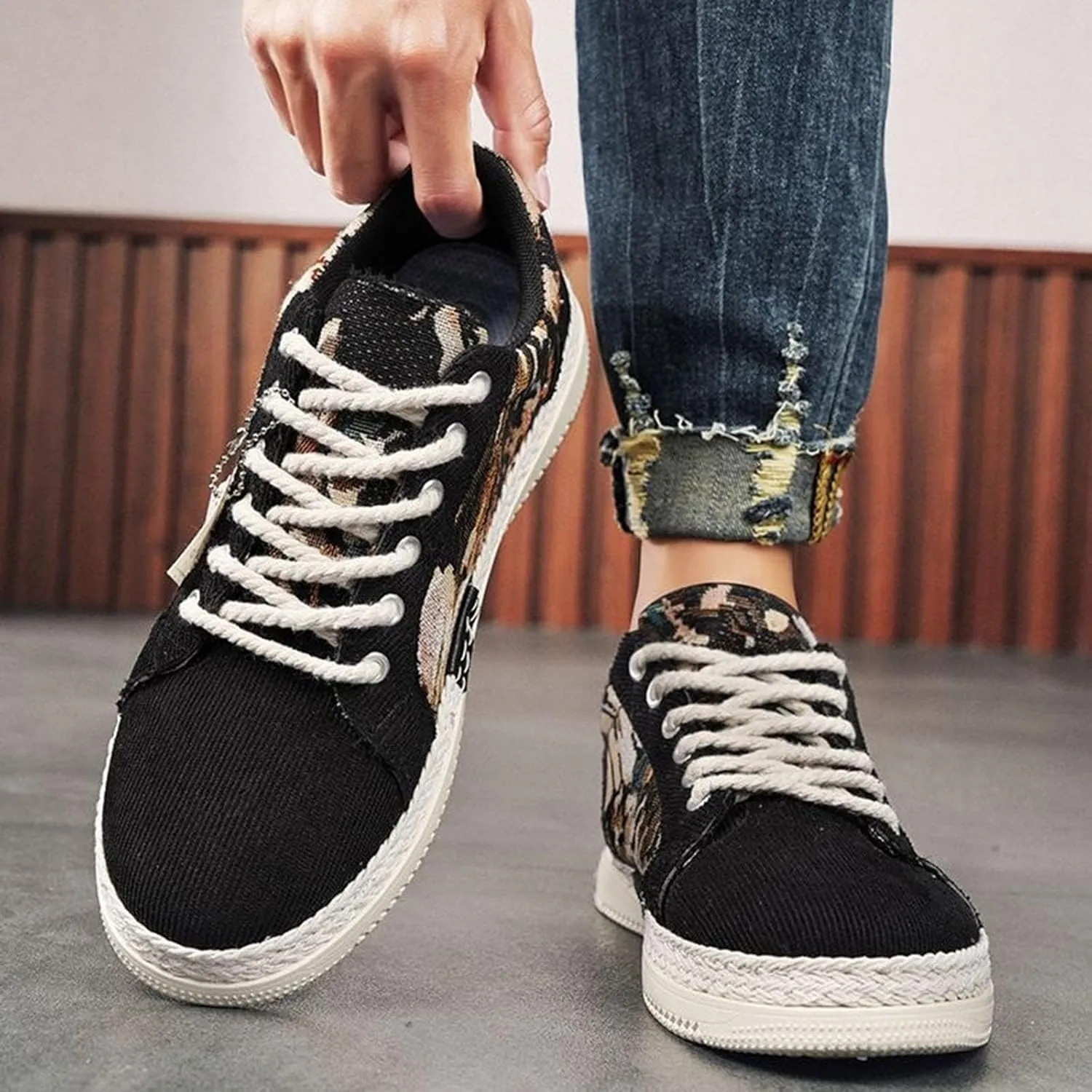 Running Shoes for Men Womens Sneakers Mens Loafers Dress Shoes Fashion Round Toe Christmas Sneakers for Women 2024 Round Toe Flats Comfortable