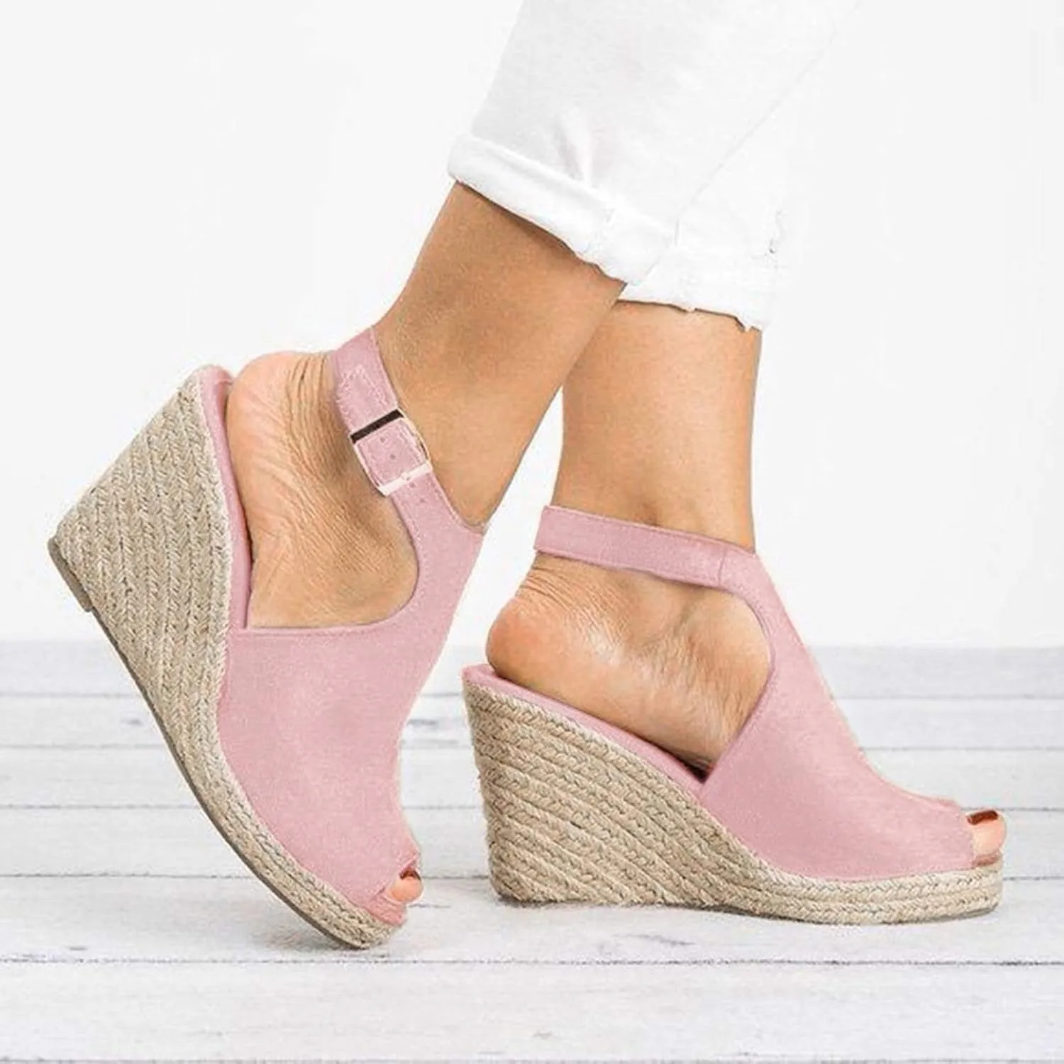 Sandals for Women Dressy Summer, Women's Suede Peep Toe Ankle Booties Cut Out Stacked Block Heel Ankle Boots Women