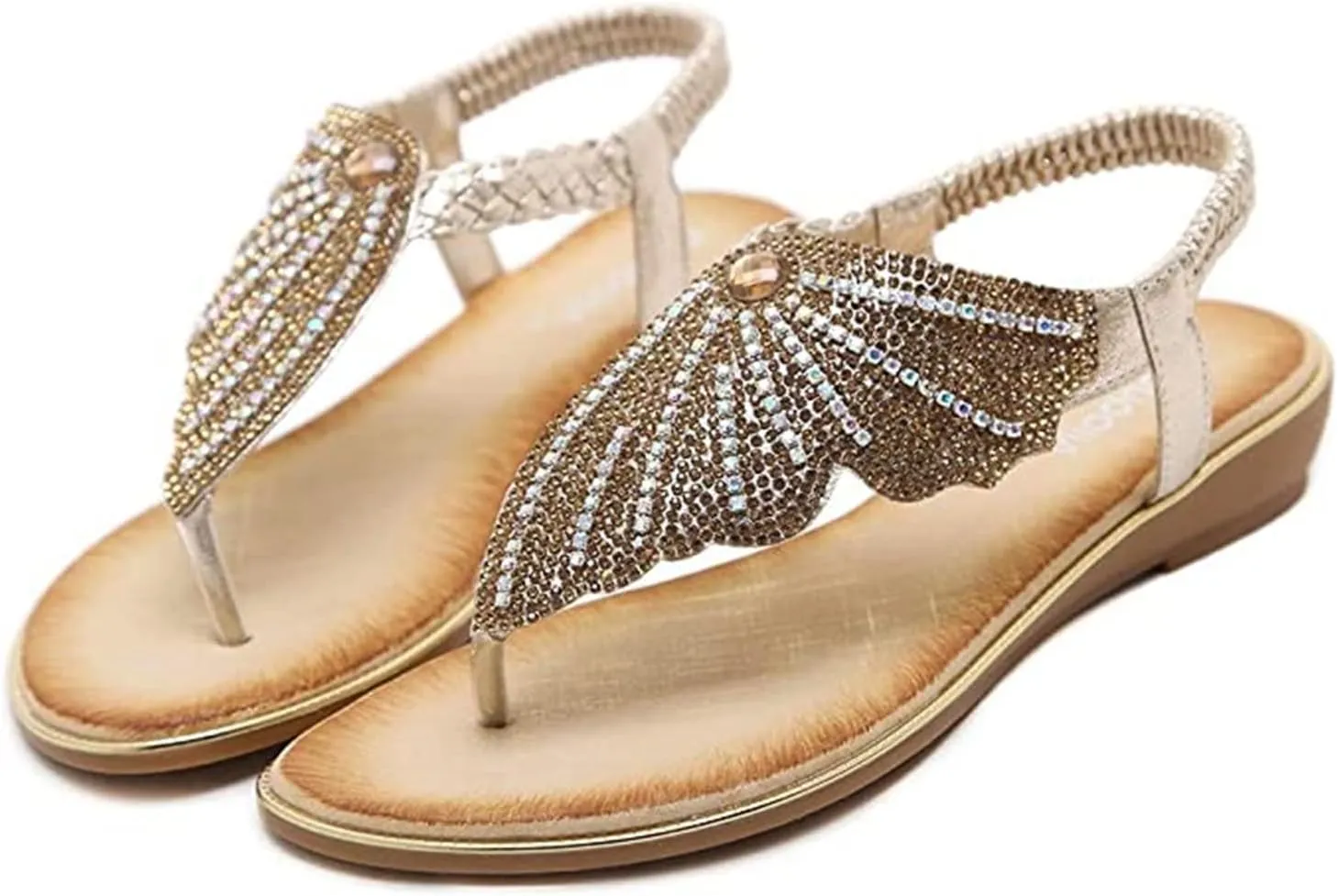 Sandals For Women Dressy Summer,Women Gladiator Sandals Flat,Summer Strappy Lace Up Open Toe Knee High Flat Sandal