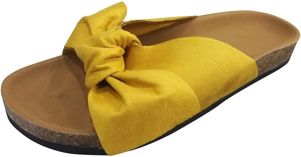 Sandals for Women Wide Width,Women Wedge Heel Sandals Sandals Floral Roman Flat Slippers Casual Beach Indoor Outdoor Shoes