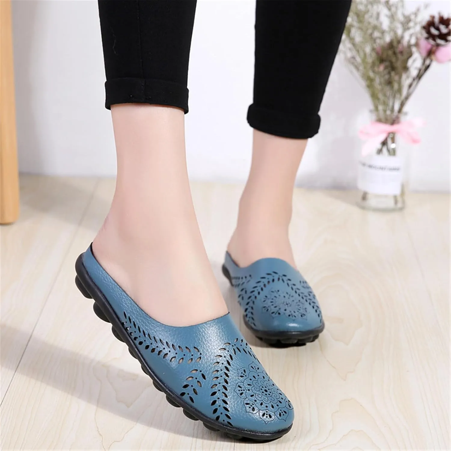 Shoes for Women Platform Sneakers for Women Platform Loafers for Women Wide Flat Bottom Fashion Christmas Shoes Men Comfortable Dressy Slip on
