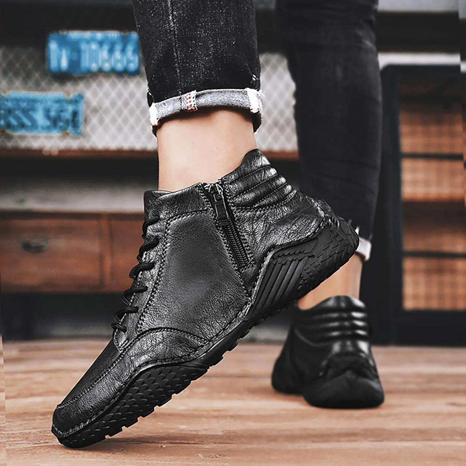 Shoes for Women Slip On Sneakers Women Arch Support Women Loafers Comfortable Fashion Round Toe Christmas Loafers Women Slip on Non Slip Low Top Casual