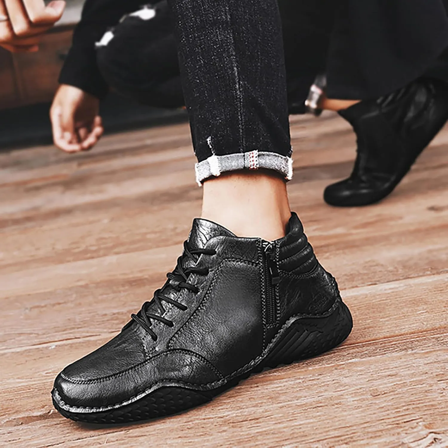 Shoes for Women Slip On Sneakers Women Arch Support Women Loafers Comfortable Fashion Round Toe Christmas Loafers Women Slip on Non Slip Low Top Casual
