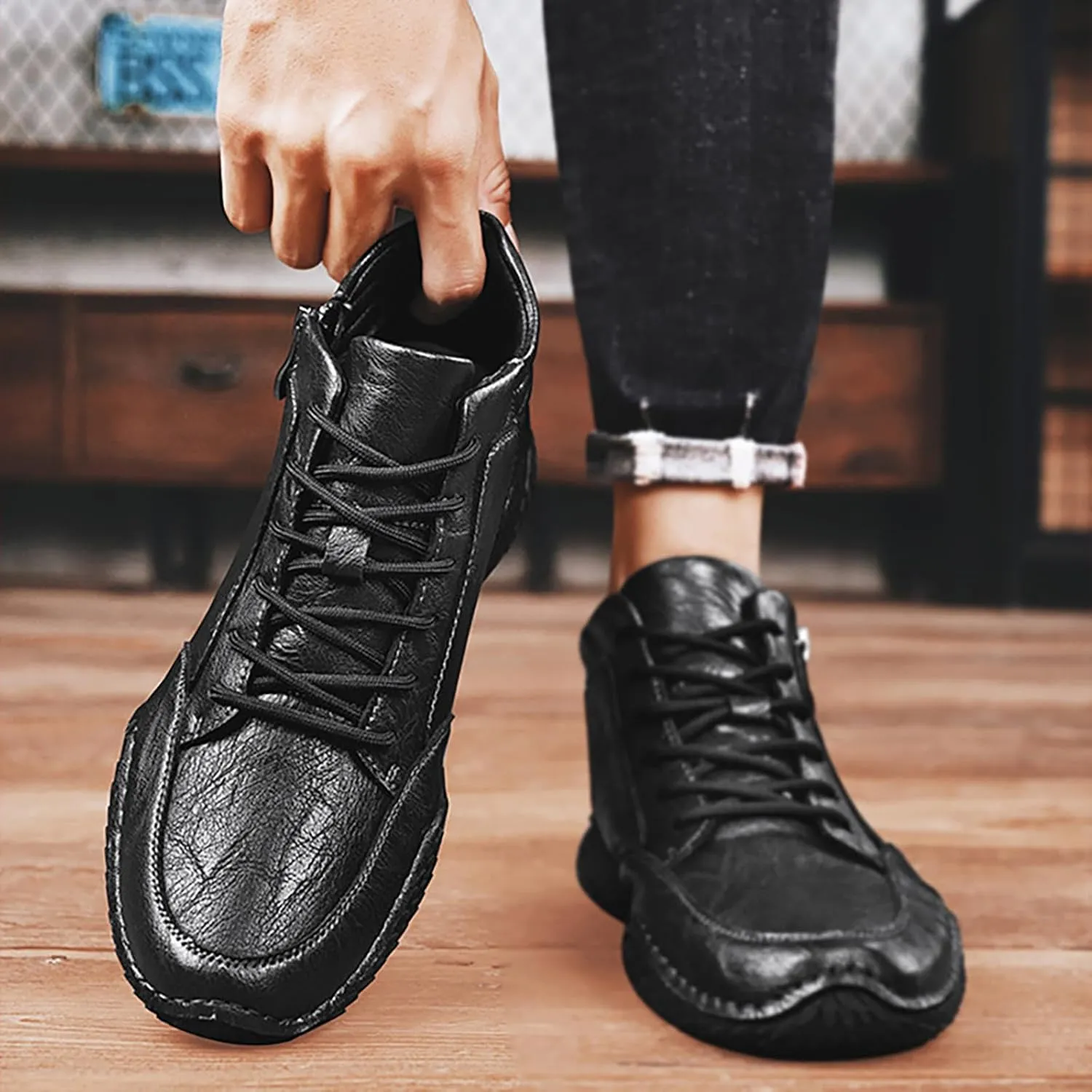 Shoes for Women Slip On Sneakers Women Arch Support Women Loafers Comfortable Fashion Round Toe Christmas Loafers Women Slip on Non Slip Low Top Casual