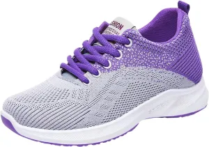 Slip On Shoes Women Mesh Men's Casual Shoes Women Shoes Sneakers Women's Walking Lightweight Tennis Fashion Platform Tennis Shoe White Loafers