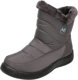 Snow Boots for Women Waterproof Slip On Warm Boots for Ladies Snow Boots Womens Winter Ankle Boots Ladies Womens Snow Boot Ankle Boots for Women Knee High Snow Booties Men
