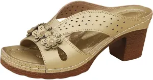 Summer Wedge Sandals for Women Platform Chunky Heels Sandal 2025 Trendy Arch Support Orthopedic Sandals Hollow Out Classic Lightweight Shoes Open Toe Low Heel Breathable Shoes Slides Thong Sandal