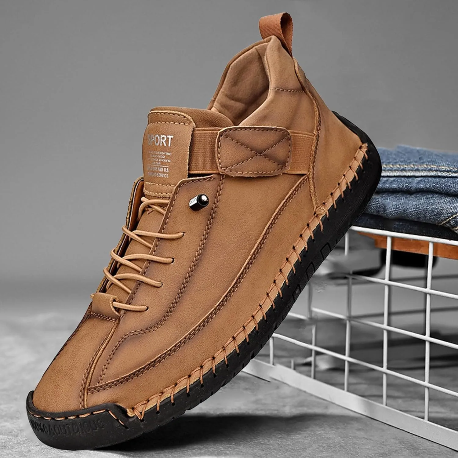 Tennis Walking Shoes Men's Fashionable and Comfortable Low Top Workwear Wear Outdoor Casual Shoes