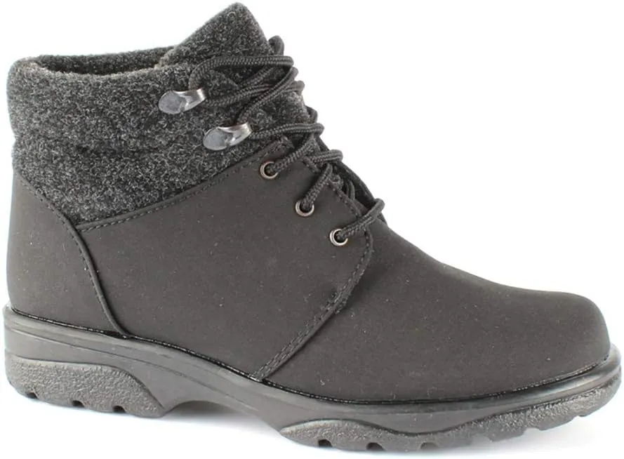 Toe Warmers Women Waterproof Boot Trek BLACK-BLACK 12/2W