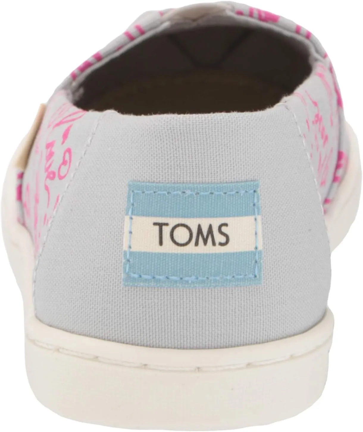 TOMS Toddler Girls Alpargata Ballerina - Black