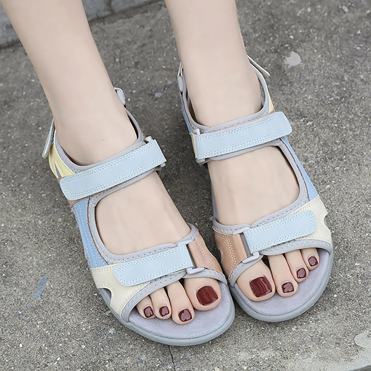 Water Sandals for Women Men House Slippers Comfortable Flip Flops for Women Arch Support Shoes House Slippers for Men Closed Toe Sandals College Essentials