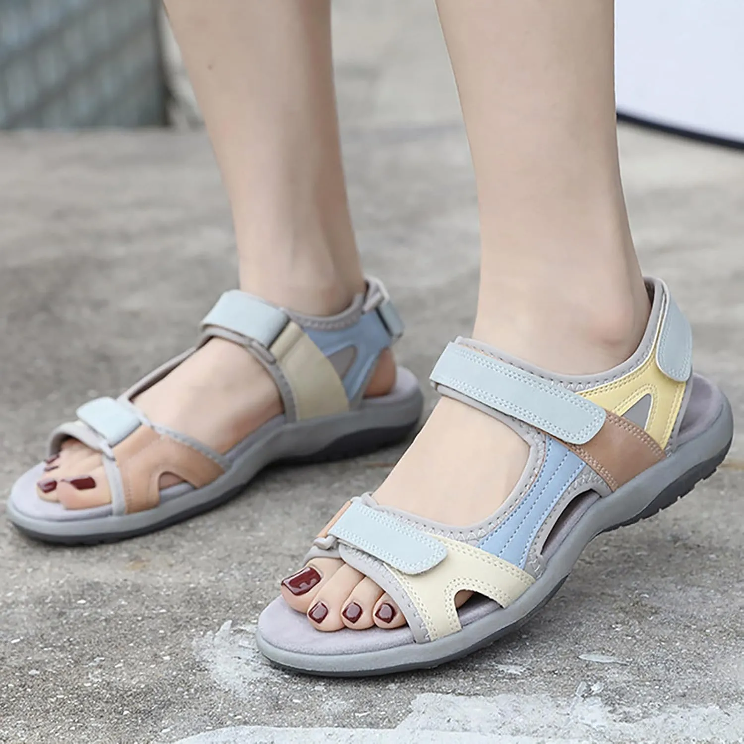 Water Sandals for Women Men House Slippers Comfortable Flip Flops for Women Arch Support Shoes House Slippers for Men Closed Toe Sandals College Essentials