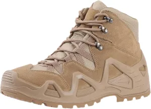 Waterproof Hiking Work Boots, Men's Military Tactical Boots,Lightweight Army Combat Boots, Work Safety Boots, Breathable Desert Boots,for Outdoor Hiking, Hunting Etc