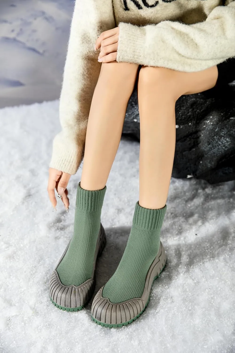 Winter Snow Boots Hiking Boots Waterproof Anti-Slip Warm Fur Lined Fur Lined Comfortable Shoes For Men And Women