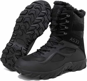 Winter Tactical Boots for Men, Lightweight Military Boots, Durable Army Combat Boots, Comfortable Work Boots, Waterproof Security Boots, breathable jungle Desert Combat Boots