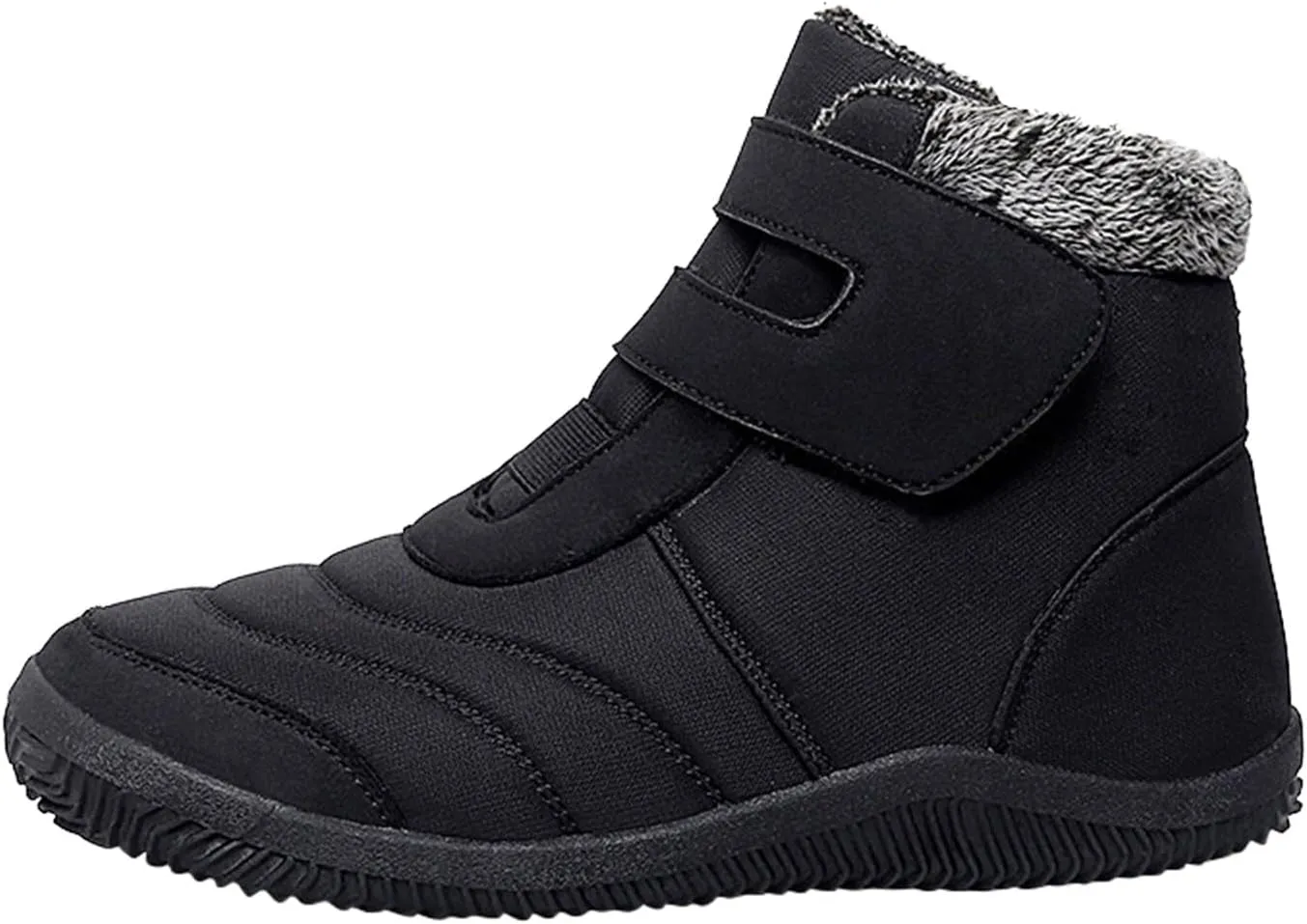 Women Snow Boots Winter Shoes for Women Ladies Fleece Lined Warm Slip On Boots for Women Water-proof Booties Sneakers Comfortable Walking Shoes Outdoor Anti Slip Shoes with Hook Loop
