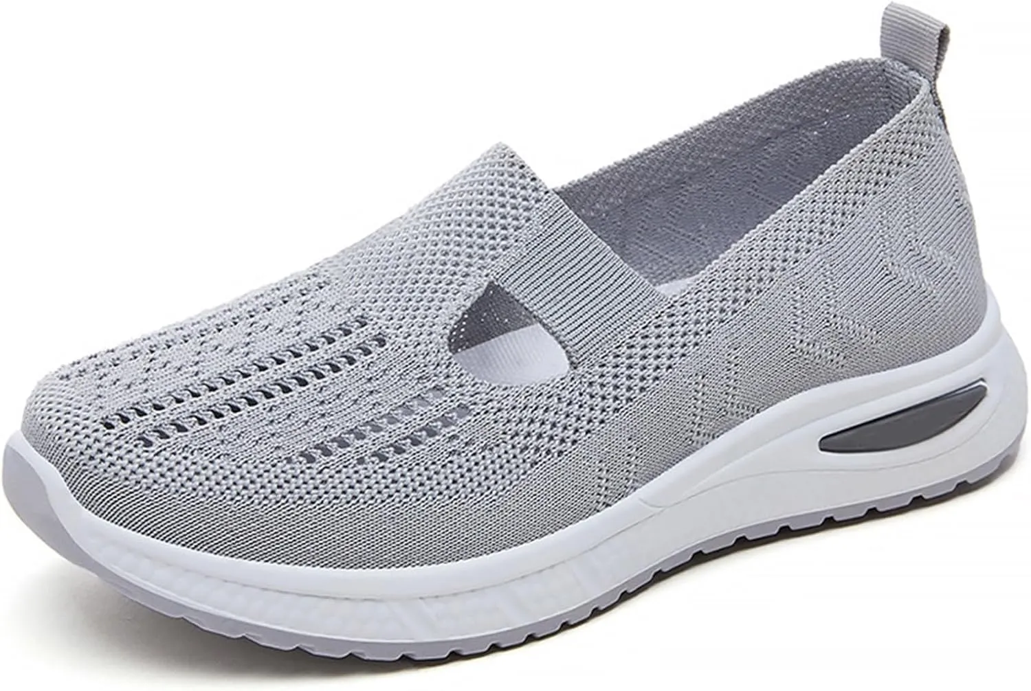 Women Walking Shoes Sock Sneakers Slip-On Breath Non Slip Work Shoes Women Walking Dress Casual Shoes Brown Sneakers Brown Tennis Shoe White Loafers