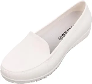Women's Leather Shoes Orthopedic Slip-On Loafers Soft Walking Driving Shoes Business Work for Boys Casual Wear
