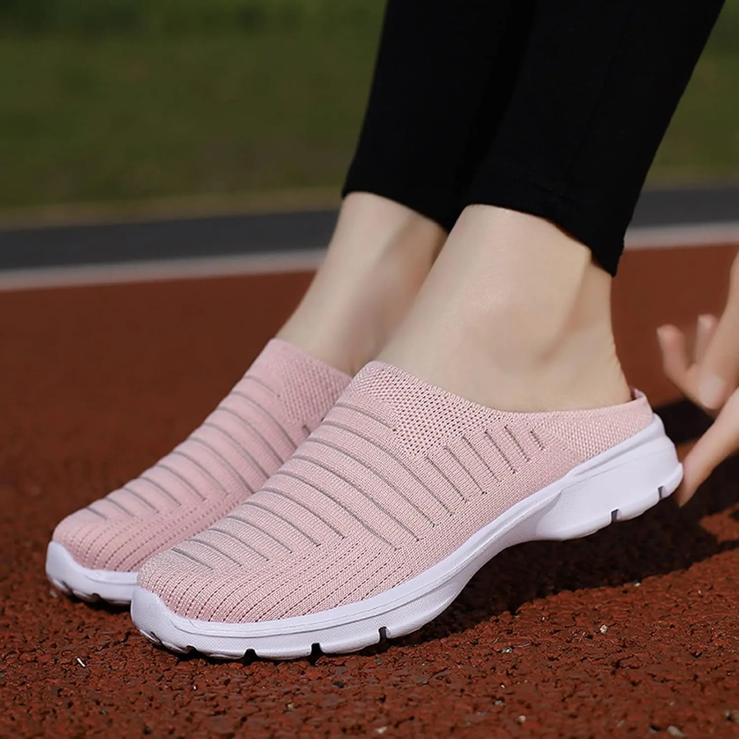 Women's Loafer Flat White Leather Sneakers for Women Hiking Shoes Women Round Toe Slip On Casual Mens Loafers Casual Slip On Black Sneakers for Women