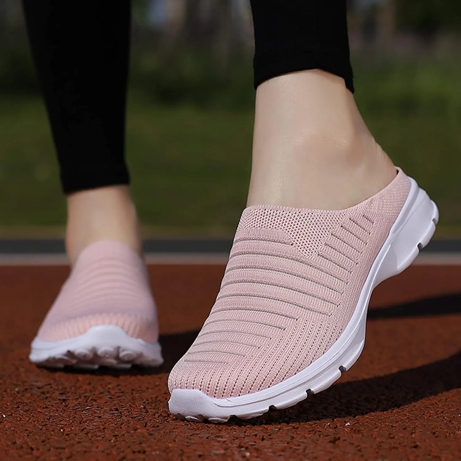 Women's Loafer Flat White Leather Sneakers for Women Hiking Shoes Women Round Toe Slip On Casual Mens Loafers Casual Slip On Black Sneakers for Women