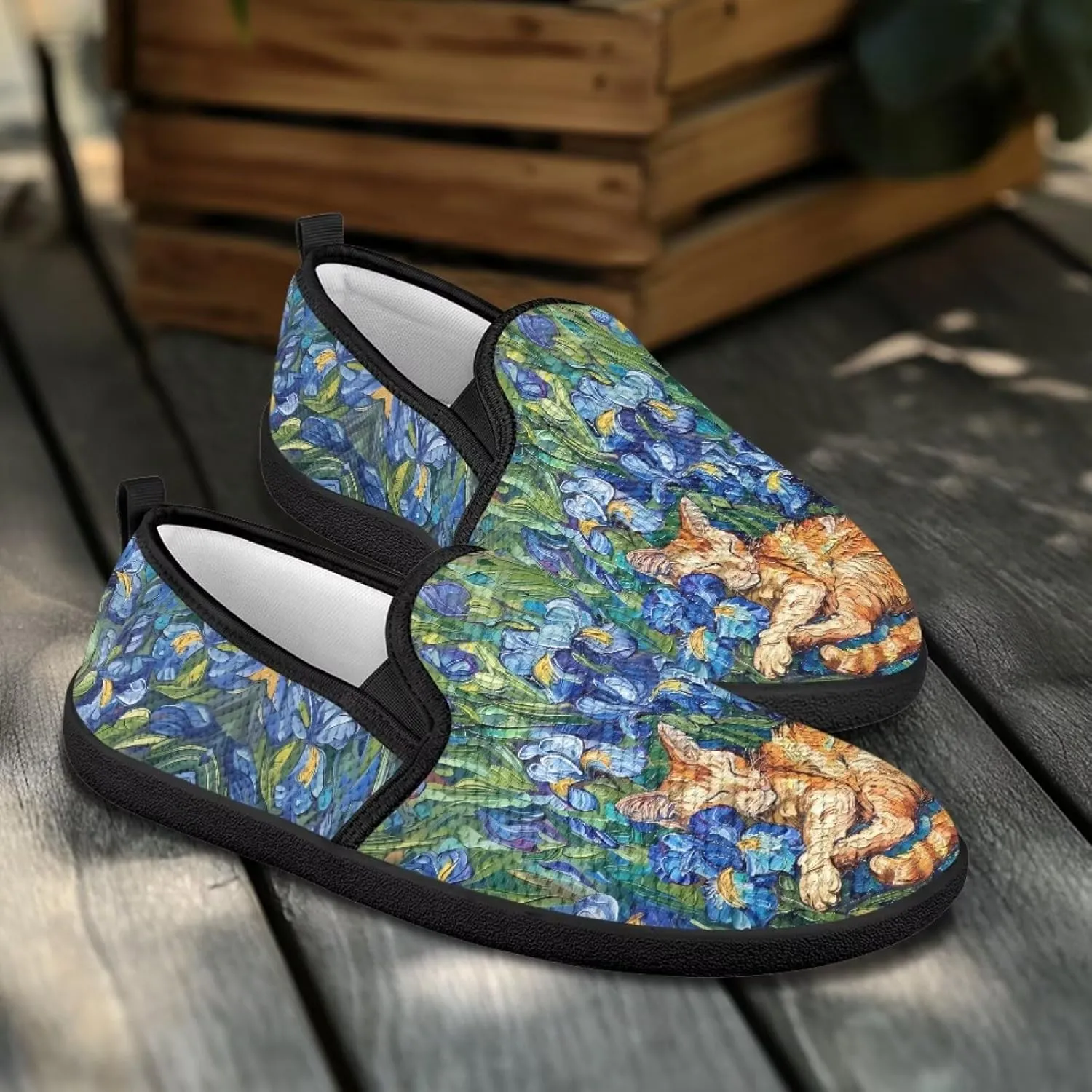 Women's Loafers & Slip-Ons Sunflower Business Slip On Work Flats Comfort Mesh Walking Sneakers Travel Shoes
