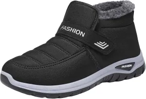 Women's Snow Boots with Heels Winter Boots for Ladies Non Slip Womens Fur Lined Ankle Boot Barefoot Shoes Grounded Footwear Hiking Platform Boots Men Mens Booties Winter