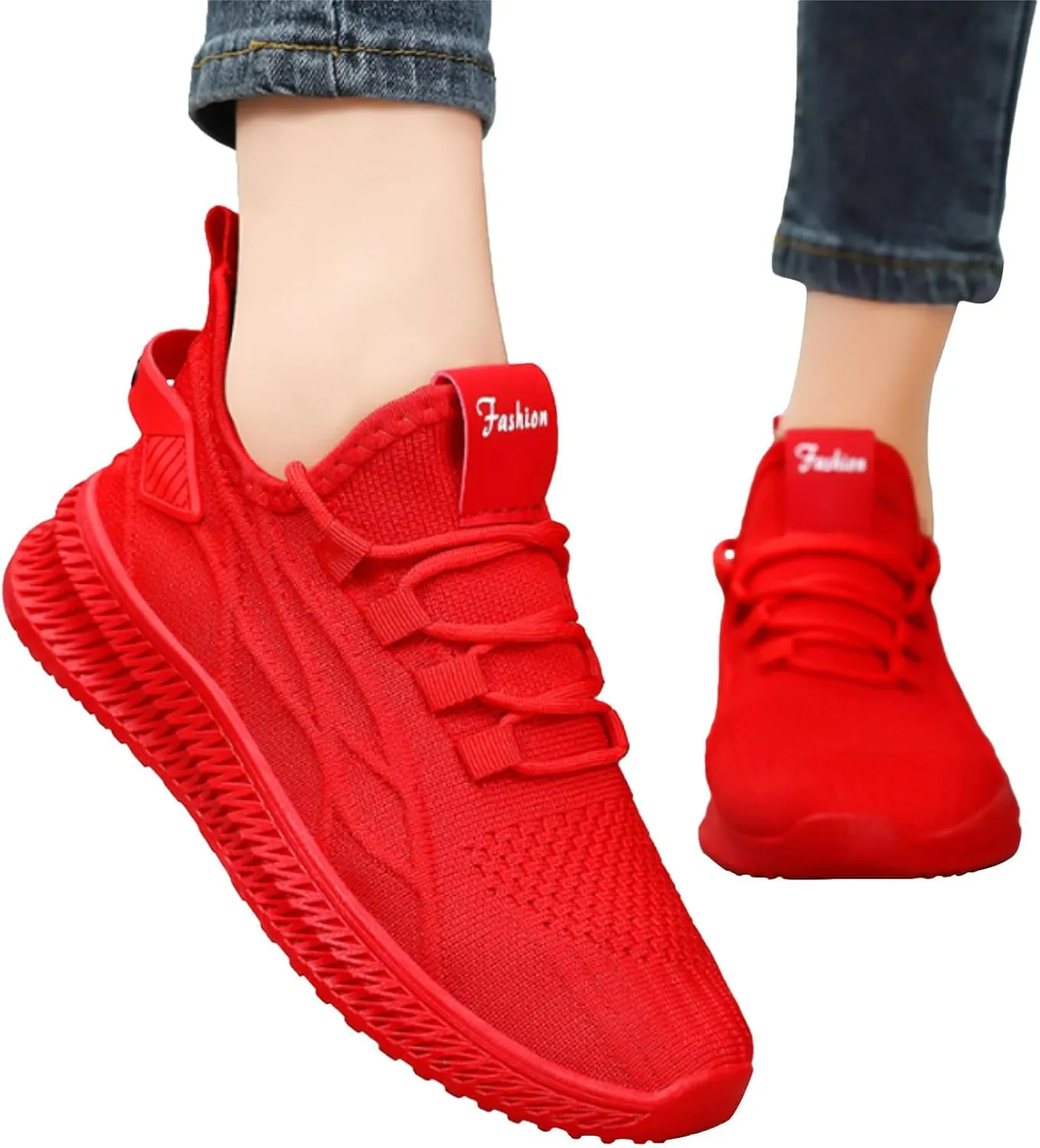 Womens Tennis Shoes Women's Fashion Sneakers Womens Loafers Comfortable Comfortable and Soft Lightweight Christmas Shoes for Women Athletic Wide Toe Box Trendy Casual