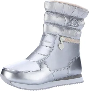 Women's Waterproof Winter Snow Boots Lightweight Warm Faux Fur Lined Mid-Calf Booties Lightweight Warm WaterProof Thermal
