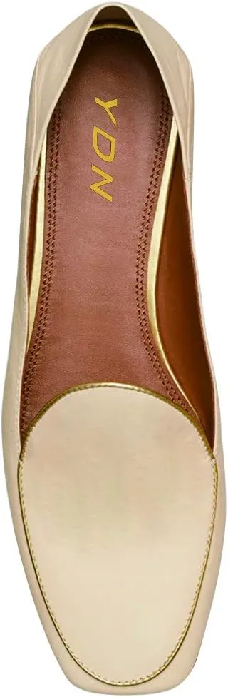 YDN Women's Slip Ons Loafers Flats Comfort Walking Flat Formal Casual Office Shoes Size 4-15 US