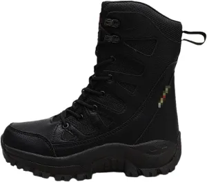 ZINERLIK Couples High-Top Hiking Shoes Winter Non-Slip Warm Snowshoes Outdoor Hiking Hiking Shoes Tactical Boots